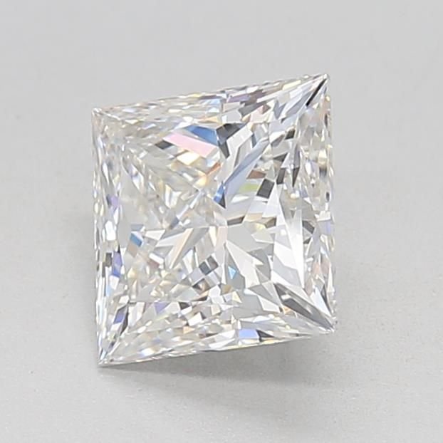 2.10ct F VVS2 Rare Carat Ideal Cut Princess Lab Grown Diamond