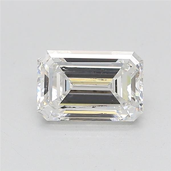 1.00ct D SI2 Excellent Cut Emerald Lab Grown Diamond