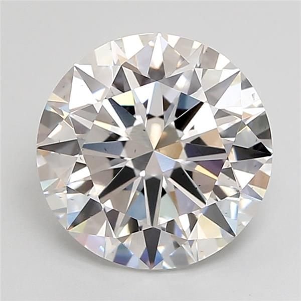 3.01ct E VS2 Excellent Cut Round Lab Grown Diamond