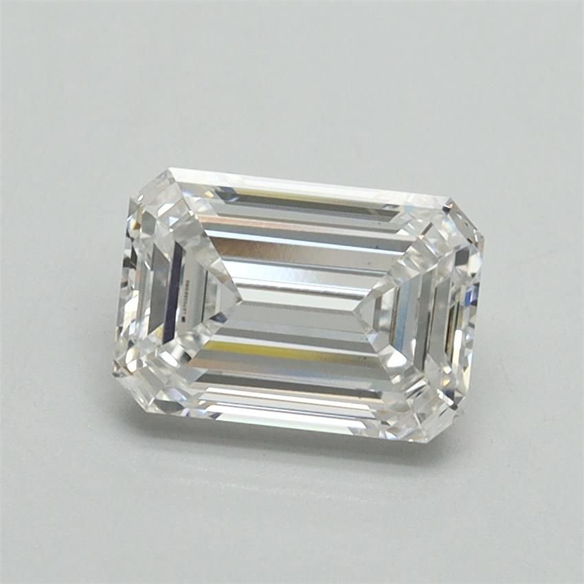 1.29ct E VS1 Rare Carat Ideal Cut Emerald Lab Grown Diamond