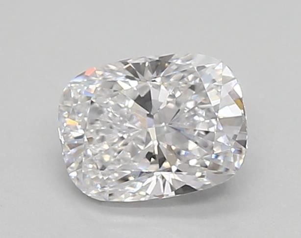 0.68ct D VVS2 Rare Carat Ideal Cut Cushion Lab Grown Diamond