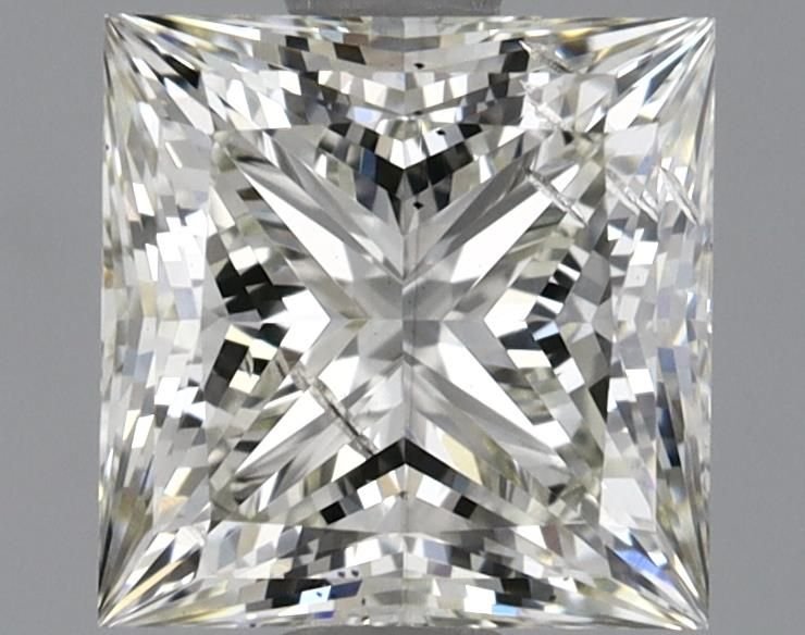 1.49ct H SI1 Rare Carat Ideal Cut Princess Lab Grown Diamond