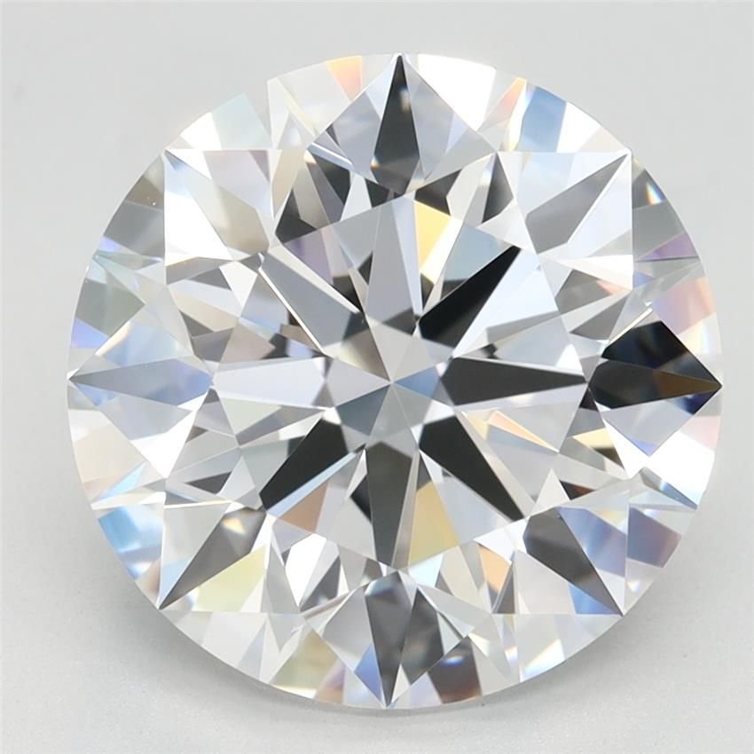 5.08ct E VVS2 Rare Carat Ideal Cut Round Lab Grown Diamond