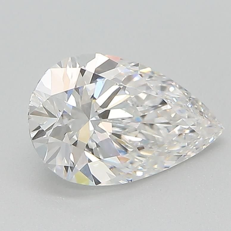 1.06ct D VVS2 Rare Carat Ideal Cut Pear Lab Grown Diamond