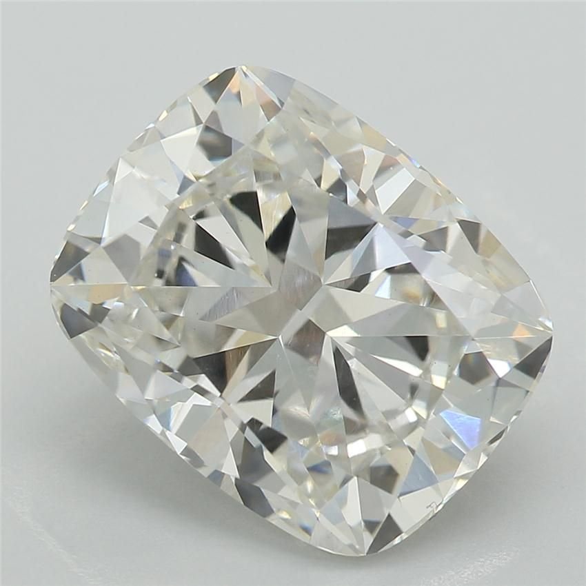 3.76ct F VS1 Very Good Cut Cushion Lab Grown Diamond