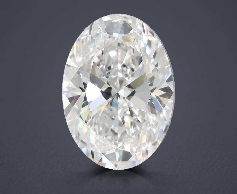 3.53 Carat Oval Lab Diamond