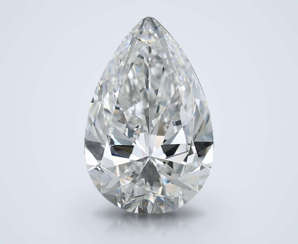 2.50 Carat Pear Natural Diamond