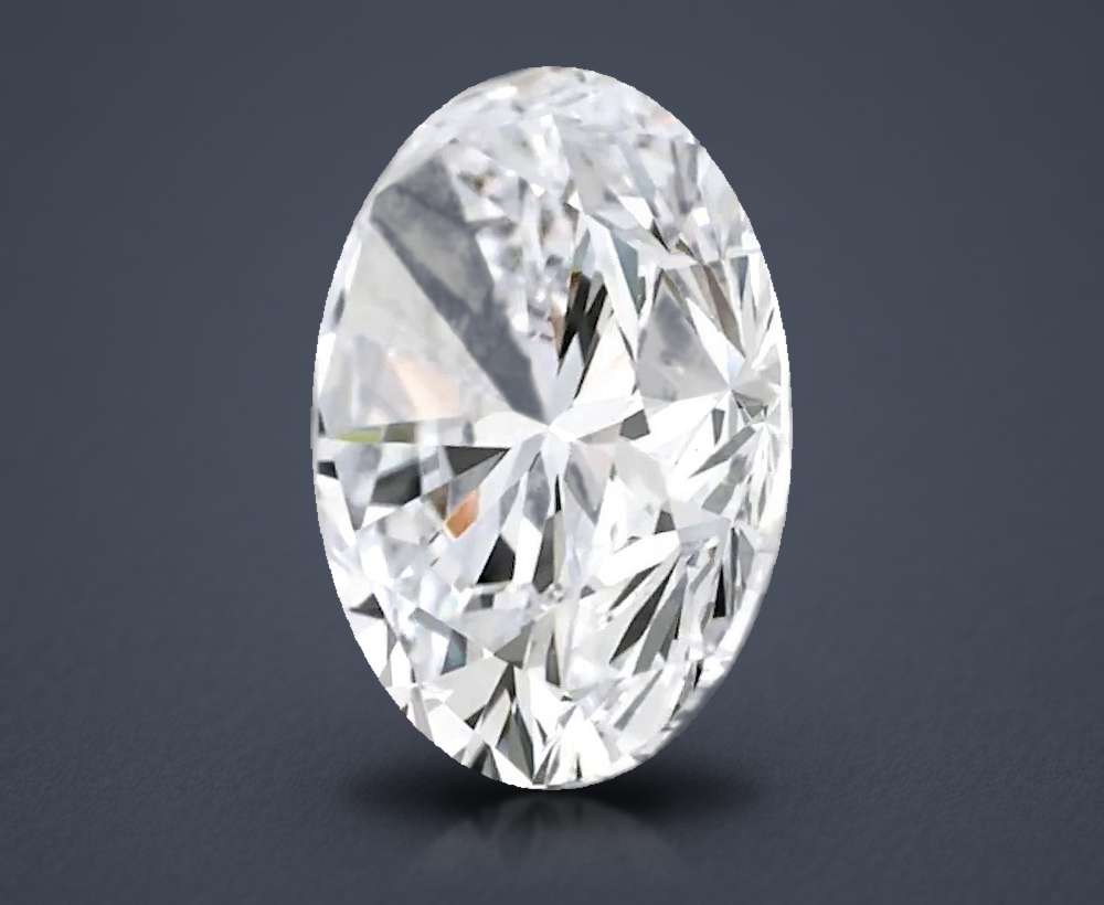 1.60 Carat Oval Natural Diamond