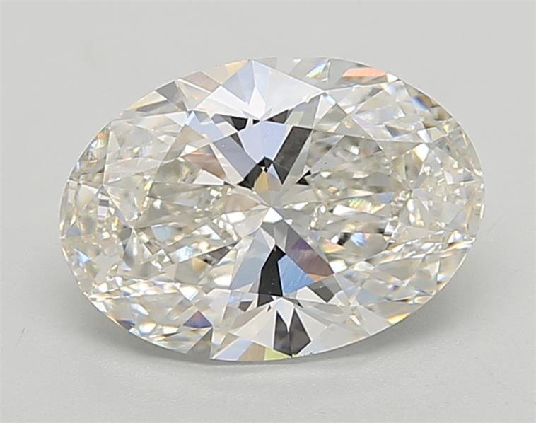 3.05ct G VS1 Rare Carat Ideal Cut Oval Lab Grown Diamond