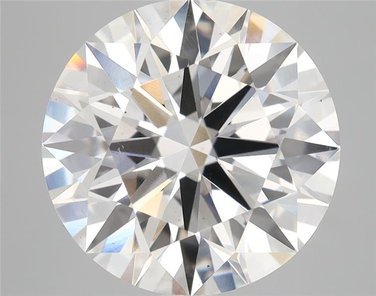 6.13ct G VS2 Rare Carat Ideal Cut Round Lab Grown Diamond