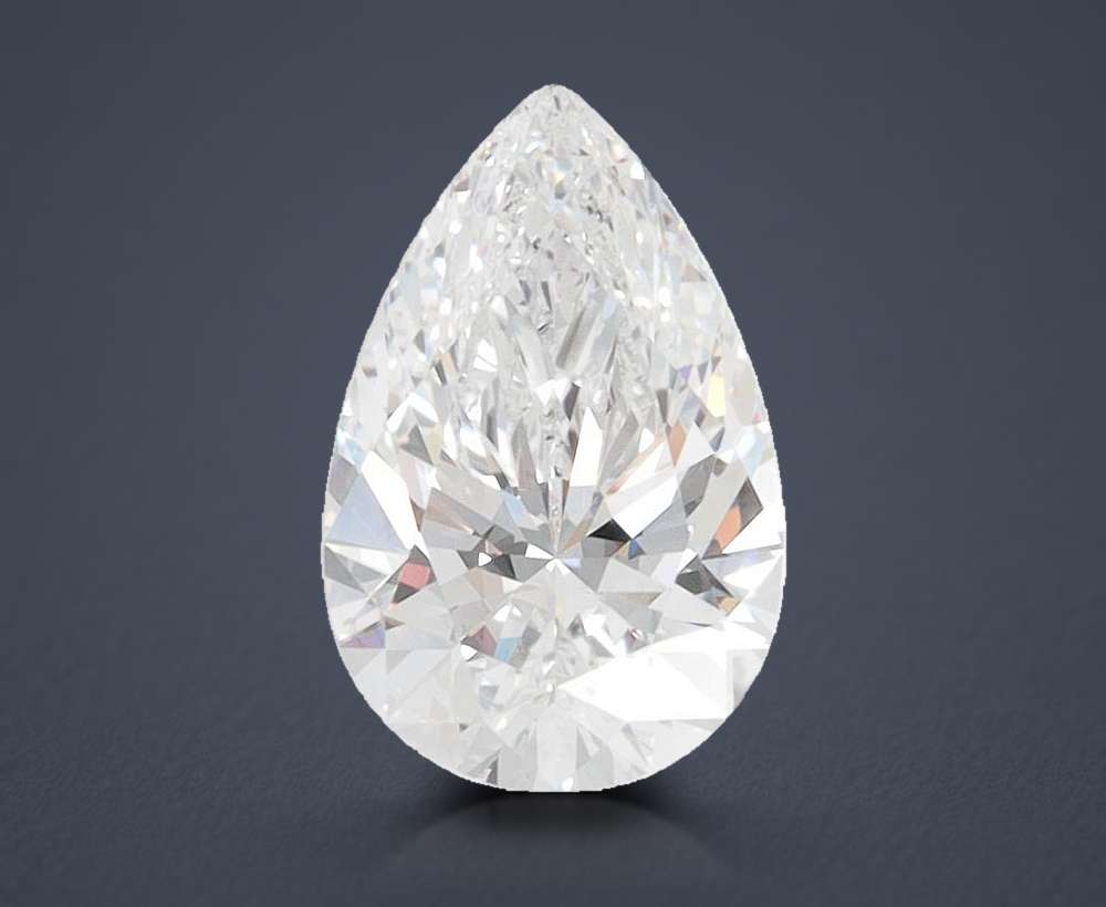 1.55 Carat Pear Lab Diamond
