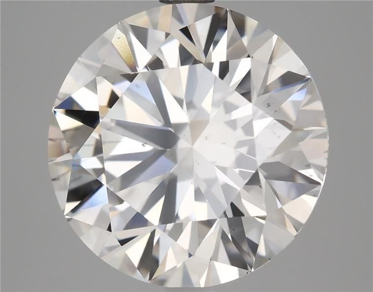 5.08ct G SI1 Rare Carat Ideal Cut Round Lab Grown Diamond