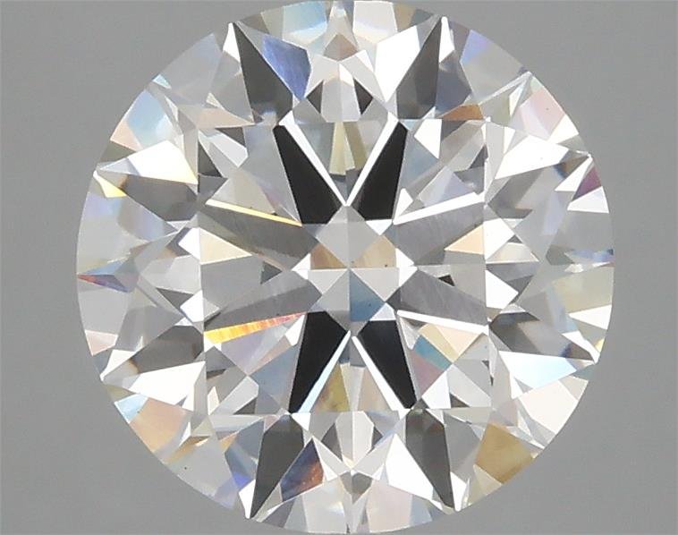 3.14ct H VS1 Rare Carat Ideal Cut Round Lab Grown Diamond