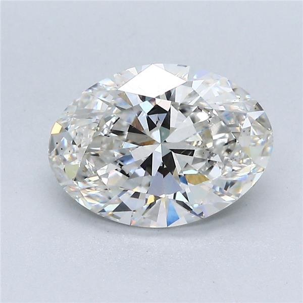 2.38ct G VS2 Rare Carat Ideal Cut Oval Lab Grown Diamond