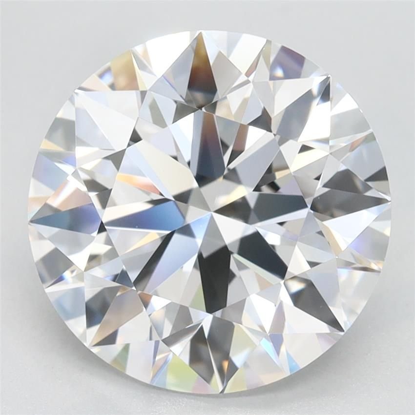 4.29ct D VVS2 Rare Carat Ideal Cut Round Lab Grown Diamond