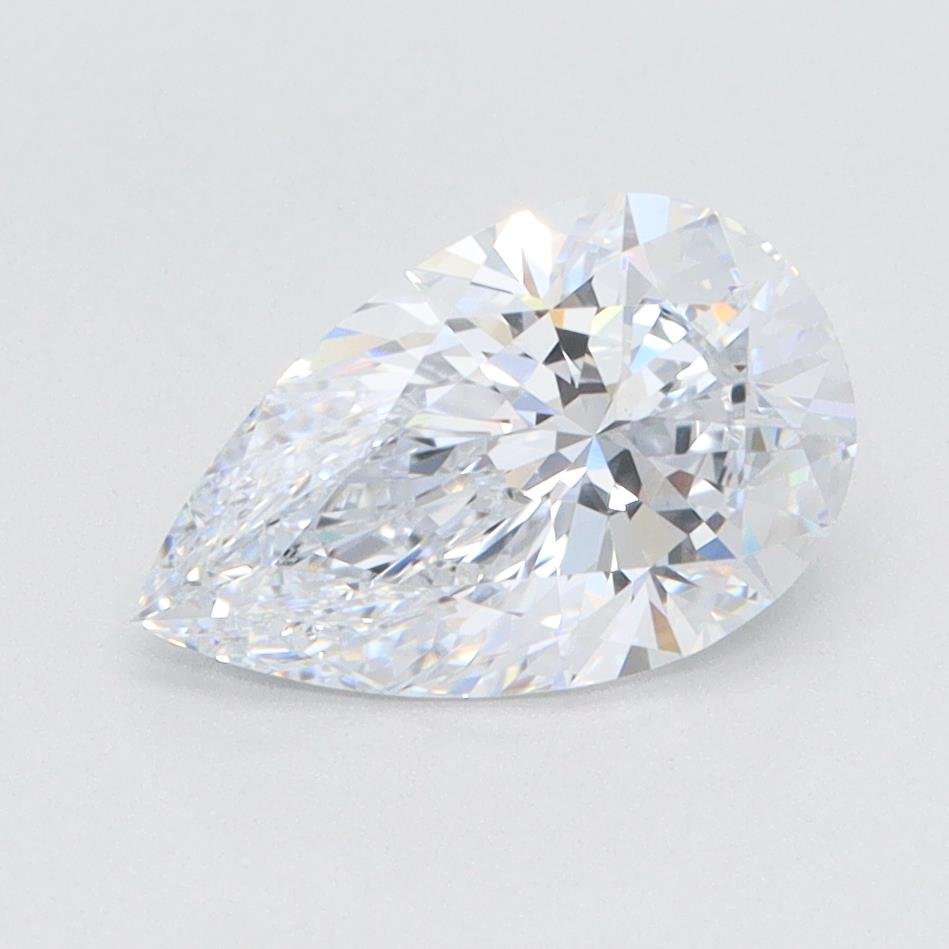 1.56ct F VS1 Rare Carat Ideal Cut Pear Lab Grown Diamond