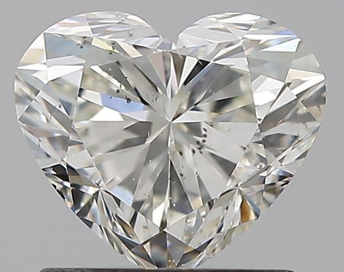 0.92ct K SI2 Rare Carat Ideal Cut Heart Diamond