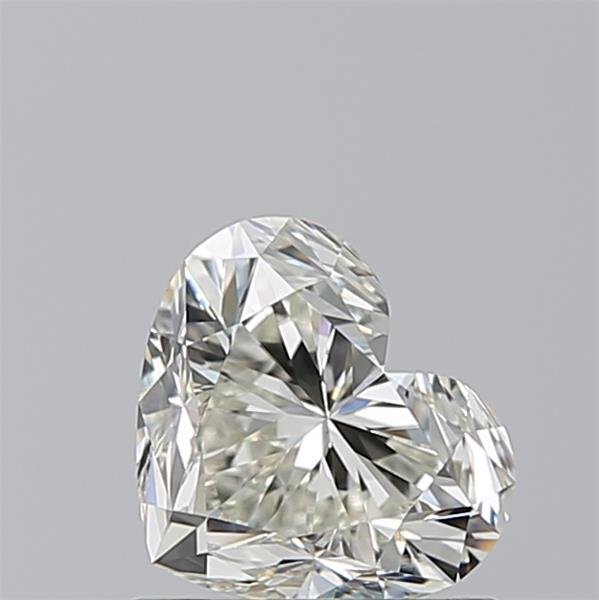 0.91ct K VVS2 Rare Carat Ideal Cut Heart Diamond