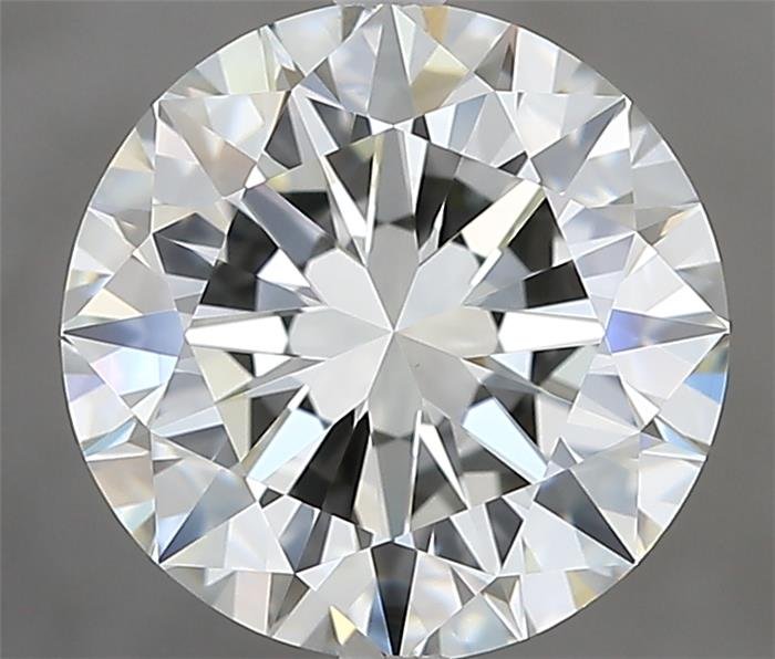 3.01ct H VVS2 Excellent Cut Round Diamond