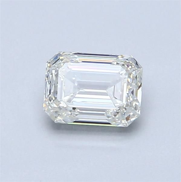 0.80ct J VVS2 Very Good Cut Emerald Diamond