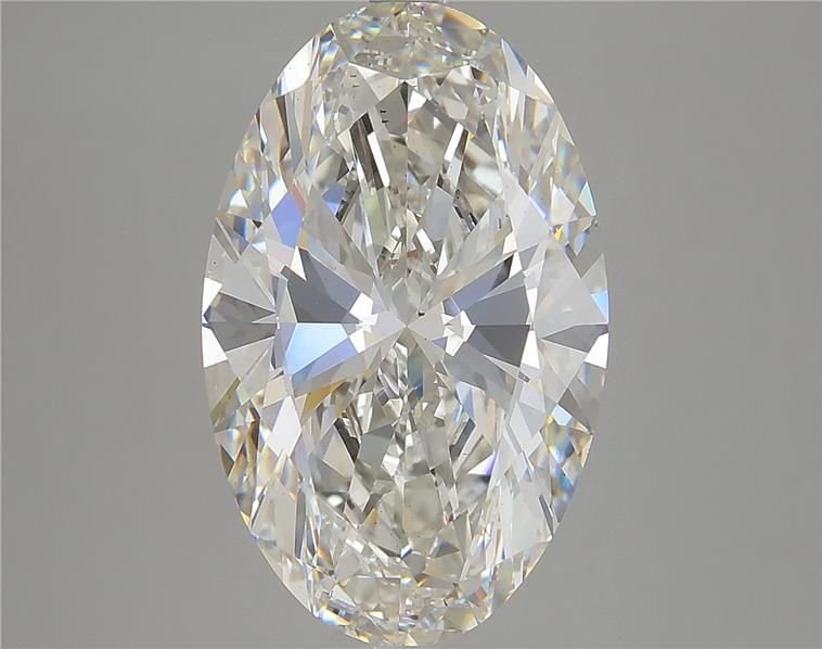 6.49ct G VS2 Rare Carat Ideal Cut Oval Lab Grown Diamond