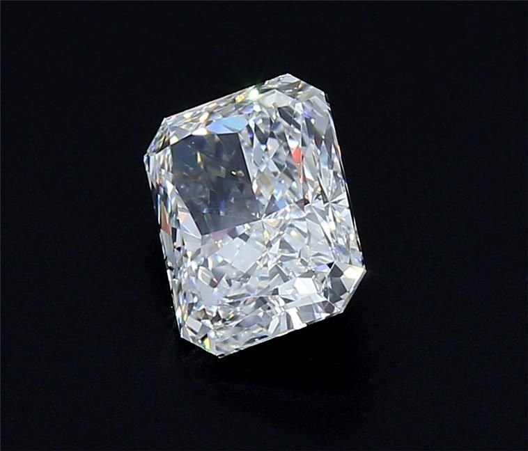 2.30ct D SI1 Rare Carat Ideal Cut Radiant Diamond