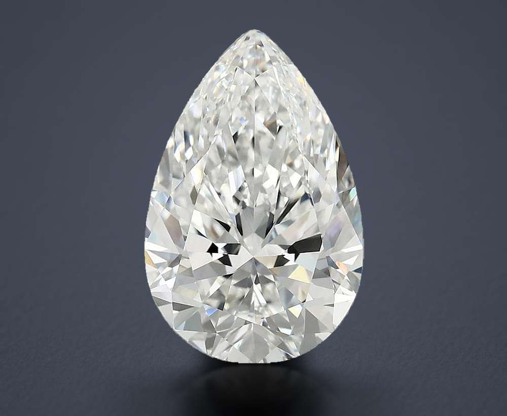 4.79 Carat Pear Lab Diamond