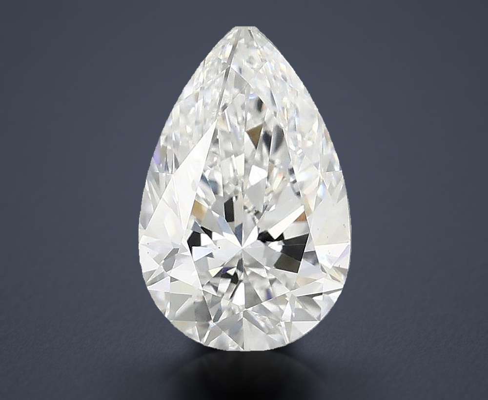 2.10 Carat Pear Lab Diamond
