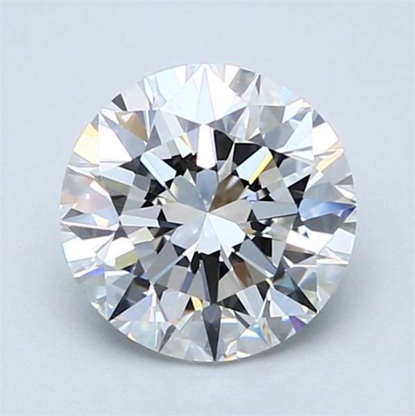 1.90ct E VS1 Rare Carat Ideal Cut Round Diamond