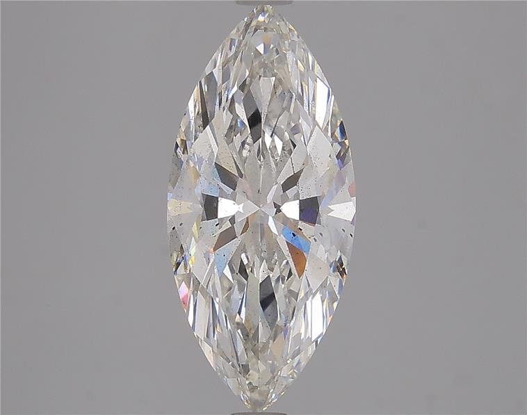 2.82ct G SI2 Rare Carat Ideal Cut Marquise Lab Grown Diamond