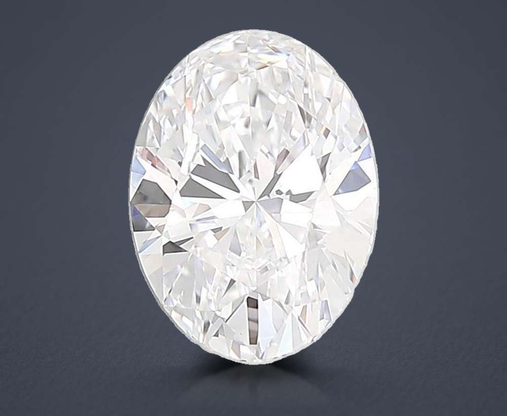 5.68 Carat Oval Lab Diamond