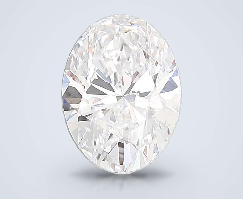 5.68 Carat Oval Lab Diamond