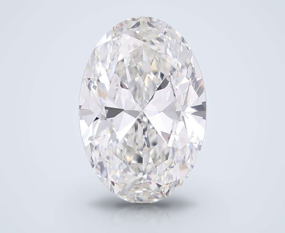 5.25 Carat Oval Lab Diamond