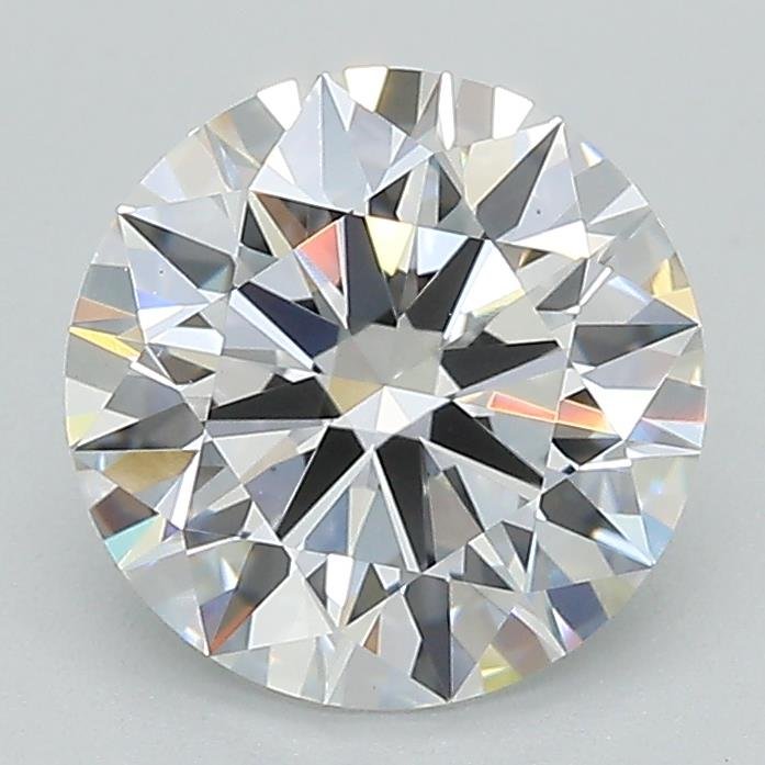 2.10ct D VS1 Rare Carat Ideal Cut Round Lab Grown Diamond