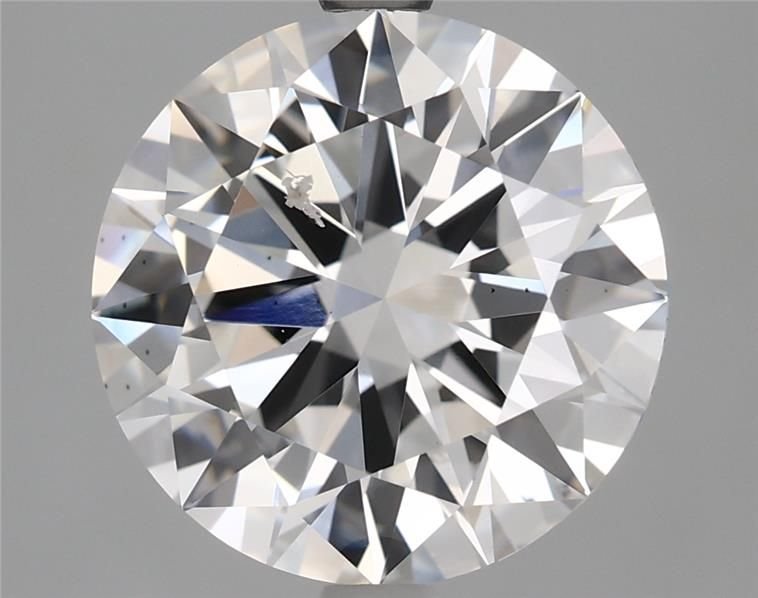 3.71ct E SI1 Excellent Cut Round Lab Grown Diamond