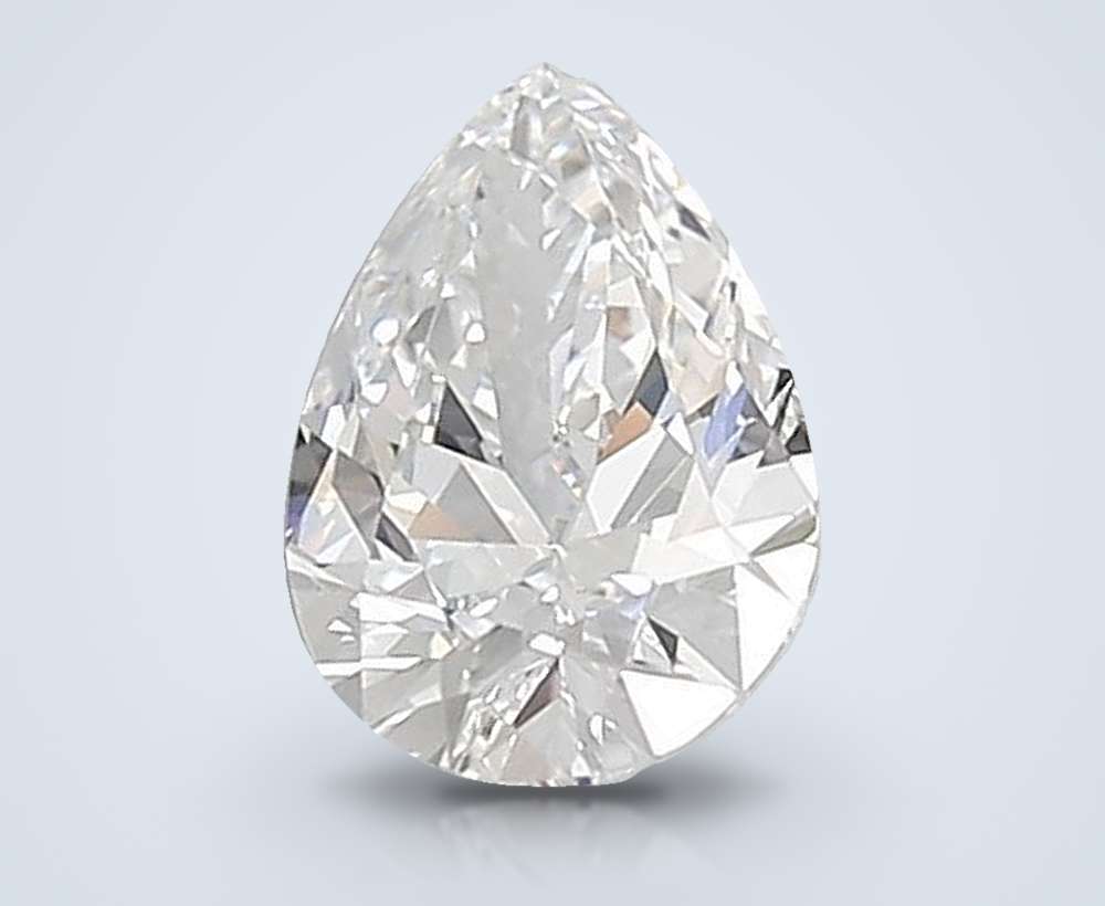 0.81 Carat Pear Lab Diamond
