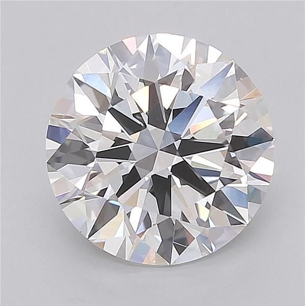 4.05ct F VS1 Rare Carat Ideal Cut Round Lab Grown Diamond