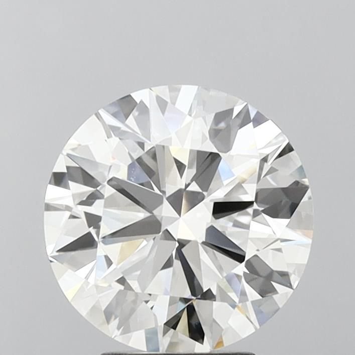 3.81ct F IF Rare Carat Ideal Cut Round Lab Grown Diamond