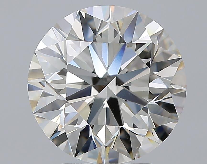 4.01ct J VS2 Excellent Cut Round Diamond