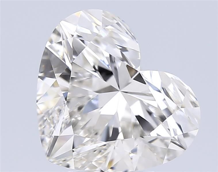 6.01ct G IF Rare Carat Ideal Cut Heart Diamond