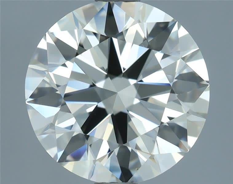 2.50ct J VS1 Rare Carat Ideal Cut Round Diamond