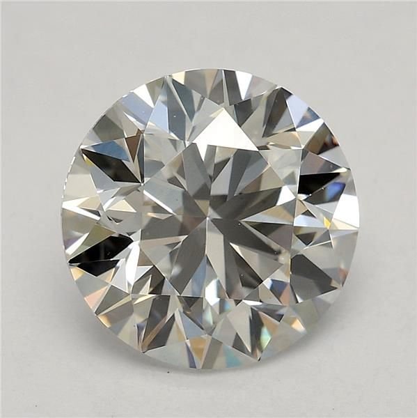 2.50ct H VS1 Excellent Cut Round Lab Grown Diamond