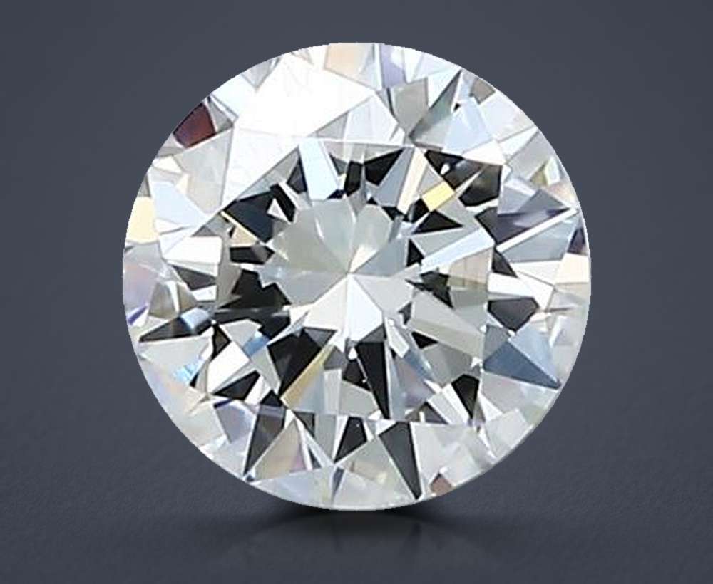 0.59 Carat Round Natural Diamond