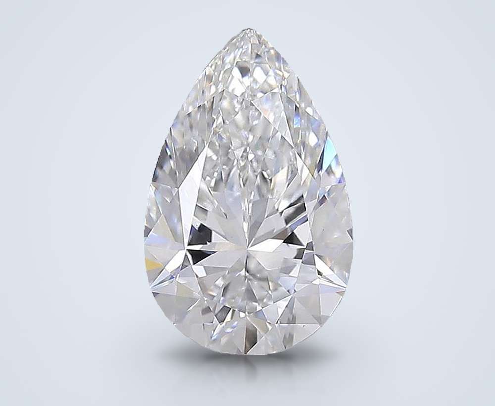 2.64 Carat Pear Lab Diamond