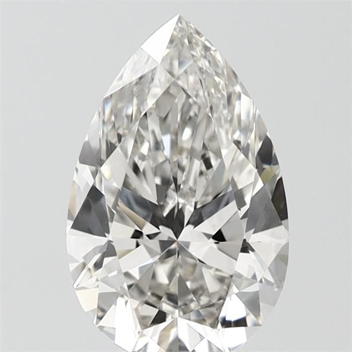 2.06ct H VS1 Rare Carat Ideal Cut Pear Lab Grown Diamond