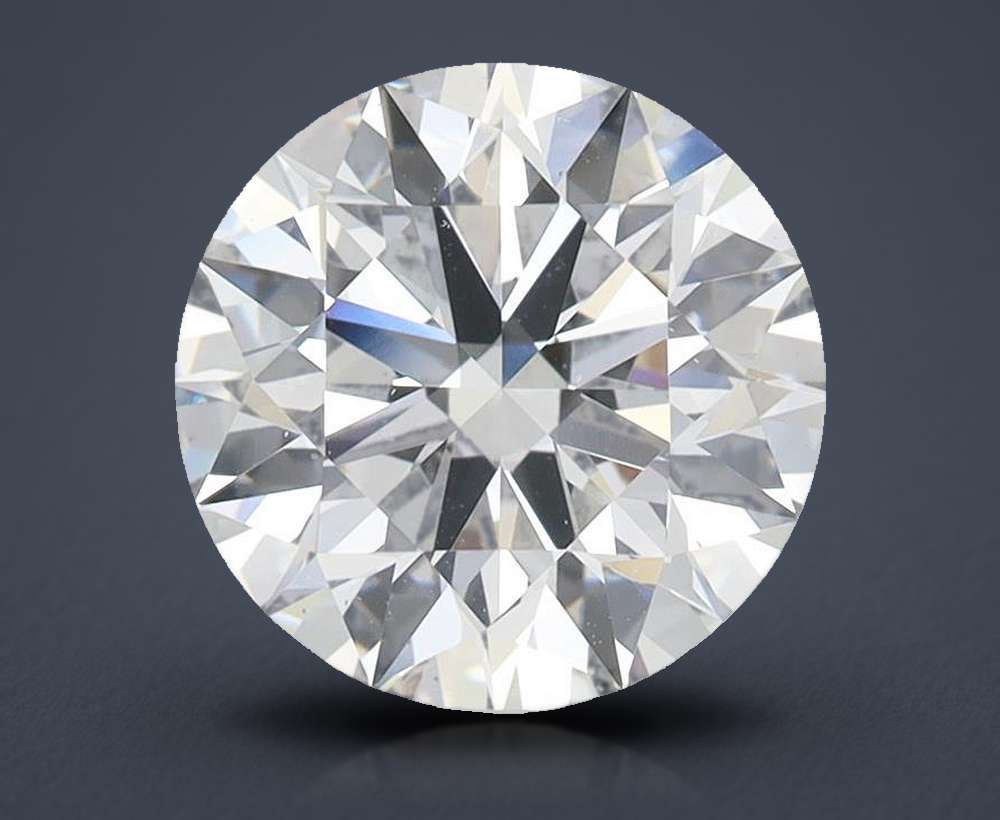 3.04 Carat Round Lab Diamond