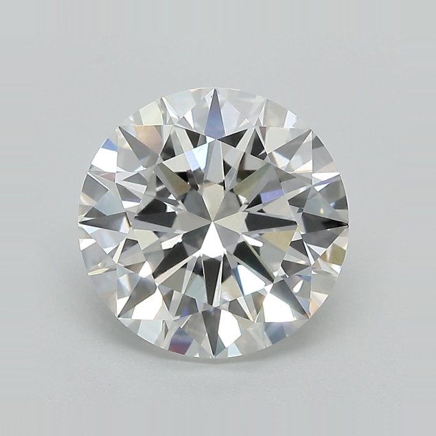 3.62ct E VS1 Excellent Cut Round Lab Grown Diamond