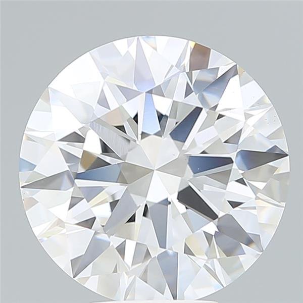 6.39ct E VS1 Rare Carat Ideal Cut Round Lab Grown Diamond