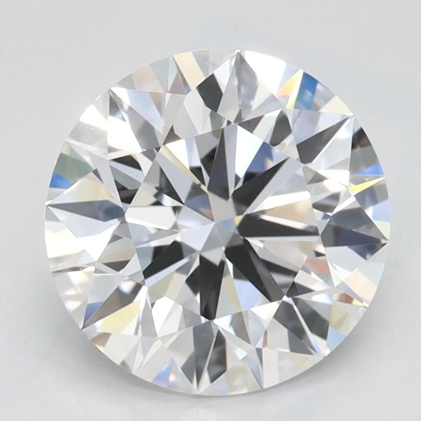 2.06ct D VVS1 Rare Carat Ideal Cut Round Lab Grown Diamond
