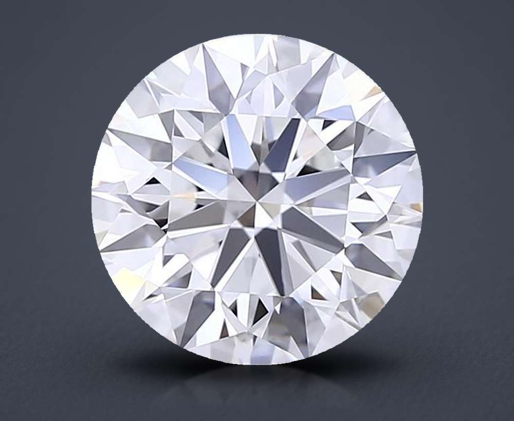 3.77 Carat Round Lab Diamond